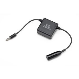 High Impedance to Low Impedance Converter Adapter for Helicopter Plug (U174)