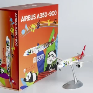 NG MODELS - 39062 Sichuan Airlines A350-900 Panda Route cs with stand